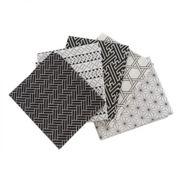 <strong>Geometric Maze Themed Pack of 5 Cotton Fat Quarters</strong> <em>Sewing Online FA226</em>