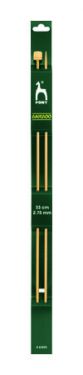 <strong>Pony P66813</strong> <span>Bamboo Single Ended Knitting Needle/Pin, 6mm x 33cm (13in)</span> <em>Pony P66813</em>