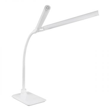 <strong>Double LED Sewing Table Light</strong> <span>Dimmable Table Lamp on Stand for Sewing Room Lighting, Adjustable Brightness, Natural Daylight Effect Sewing Area Light. Hand/Machine Sewing, Hobby, Craft, Reading</span> <em>Sewing Online SO1350</em>