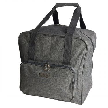 <strong>Large Overlocker Bag</strong> <span>Heather Grey | 38 x 36 x 33cm | Carry Bag for Janome, Brother, Singer, Bernina and Most Overlockers</span> <em>Sew Stylish PT650-HEATHER-GREY</em>