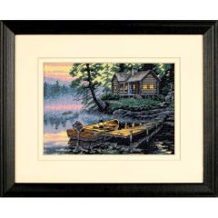 Morning Lake Cross Stitch Kit Dimensions D65091