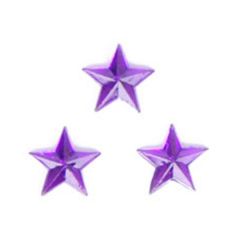 Glue-on Acrylic Stones 6mm Star Trimits B6042----