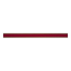 Berisfords 15mm Oatmeal Stripe Ribbon (4m spool) Berisfords Ribbon C60083-15---