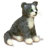 Needle Felt Kit Cat Dimensions D72-73799