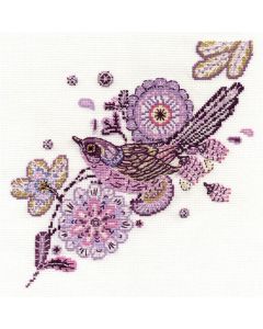 DMC Fan Tailed Friend 16 Count Cross Stitch Kit Multi-Colour DMC BK1448
