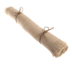 Large Cream Hessian Fabric Pack of 3 Rolls Groves and Banks EHENG48