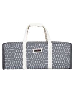 Die Cut Storage Case Grey with Geometric Print, Carry Bag for Cricut, Brother, Silhouette and Most Diecut Machines Everything Mary EVM12400-2