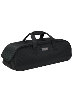 Die Cut Rolling Craft Tote-Black Quilted -Rolling Storage Bag for Cricut Brother and most Diecut Machines Everything Mary EVM12825-1