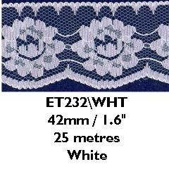 Nylon Lace 42mm Essential Trimmings ET232----