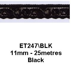 Nylon Stretch Lace Essential Trimmings ET247----