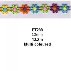Daisy Trim 12mm 288 Essential Trimmings ET288