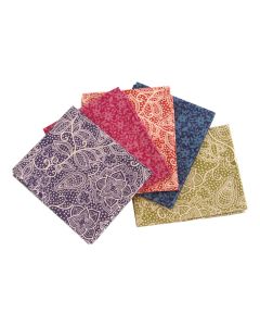 Provence Themed Pack of 5 Cotton Fat Quarters Sewing Online FA231