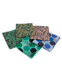Olde World Fashion Themed Pack of 5 Cotton Fat Quarters Sewing Online FA241