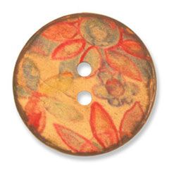 Coconut Flower Button G4356 Trimits G4356---