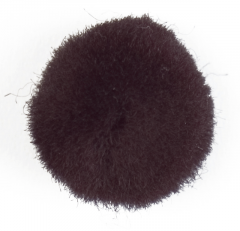 Craft Factory CF052 Black Pom Poms, Toy Making, 13mm, 40 pack Craft Factory CF052