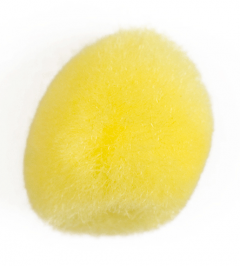 Craft Factory CF056 Yellow Pom Poms, Toy Making, 13mm, 40 pack Craft Factory CF056