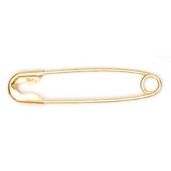 Loose Safety Pins Brass Hemline HB-SB----