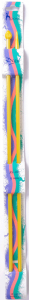 Pony P33630 Plastic Pearl Single Pointed Knitting Needle, 5mm x 35cm, 2 pack Pony P33630