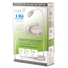Purelite CFPL15 Tri Spectrum Rechargeable Magnifying Lamp PURELite CFPL15