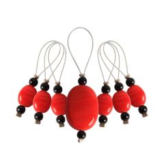 Zooni: Bead Stitch Markers: Tangerine Knitpro KP10934
