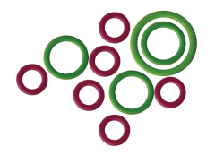 Plastic Ring Stitch Markers Knitpro KP10801