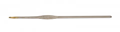 Spectra Single Ended Steel Hook with Gold Tip Knitpro KP3076-1-6-