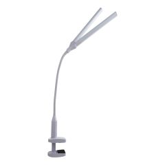 Double LED Sewing Desk Light Clip-on Dimmable Desk Lamp with Clamp for Sewing Room Lighting, Adjustable Brightness, Natural Daylight Effect Sewing Area Light. Hand/Machine Sewing Craft Reading Sewing Online SO1340