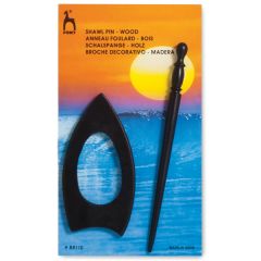 Wooden Shawl Pin Arrow Pony P88110