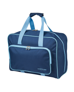 Sewing Machine Bag Navy | 46 x 33 x 20cm | Carry Bag for Janome, Brother, Singer, Bernina and Most Sewing Machines Sew Stylish PT660-NAVY