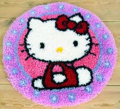 Latch Hook Rug Kit Hello Kitty Vervaco PN-0147570