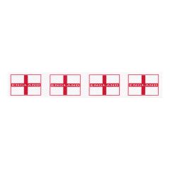 Berisfords 35mm Red & White English St George's Cross Flag Ribbon (20m spool) Berisfords Ribbon R1216935-1