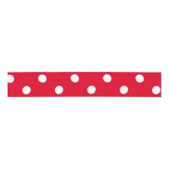 Berisfords 15mm Polka Dot Ribbon (20m spool) Berisfords Ribbon R12251-15---