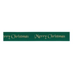 Berisfords 25mm Merry Christmas Ribbon (20m spool) Berisfords Ribbon R12330-25---