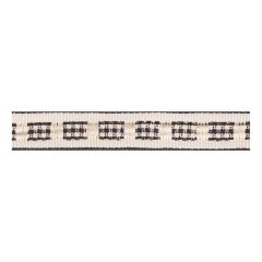 Berisfords 12mm Gingham Ruffle Ribbon (20m spool) Berisfords Ribbon R43995-12---