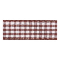 Berisfords 25mm Gingham Ribbon (20m spool) Berisfords Ribbon R7391-25---