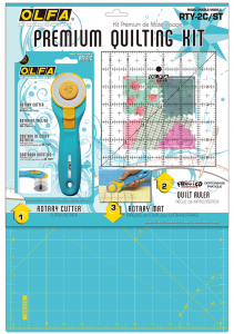 Aqua Rotary Cutter And Mat Olfa RTY-2C-STQR