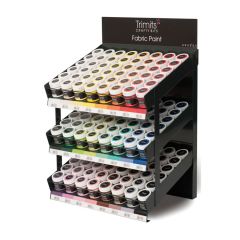 Trimits: Fabric Paint Pot Stand: 24 Colours Trimits FP50STD