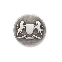 Antique Crest Metal Button G4244 | 20mm (Pack of 50) Trimits G424432--