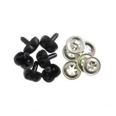 Toy Animal/Dog Noses | Black | 100 Pack Trimits TC5--B