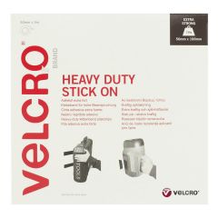 Velcro Heavy Duty Stick On Black :: 50mm x 5m Velcro V60243