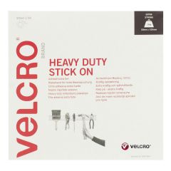 Velcro Heavy Duty Stick On White :: 50mm x 5m Velcro V60244