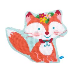 Cross Stitch Cushion: Lief!: Small Fox Vervaco PN-0155337