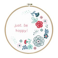 Counted Cross Stitch Kit: Modern Flowers Vervaco PN-0156333