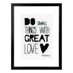 Counted Cross Stitch Kit: Do Small Things (Evenweave) Vervaco PN-0156395