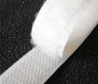Hook And Loop Sew On White :: 100mm Nova Trimmings NT400-100-WHT