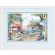 <strong>Cafe By The Sea Counted Cross Stitch Kit</strong> <em>Dimensions D35157</em>