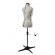 <strong>Adjustable Dressmakers Dummy</strong> <span>in Cream Fabric with Hem Marker, Dress Form Sizes 10 to 18, Pin, Measure, Fit and Display your Clothes on this Tailors Dummy</span> <em>Sewing Online 023816-CREAM</em>