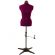<strong>Adjustable Dressmakers Dummy</strong> <span>in Wine Fabric with Hem Marker, Dress Form Sizes 10 to 18, Pin, Measure, Fit and Display your Clothes on this Tailors Dummy</span> <em>Sewing Online 023816-WINE</em>
