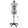 <strong>Adjustable Dressmakers Dummy Ditsy Wedgewood Blue with Hem Marker and 5-star Base on Castors</strong> <span>Dress Form Sizes 10-16, Pin, Measure, Fit and Display Clothes on this Tailors Dummy</span> <em>Sewing Online 5919</em>