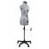 <strong>Adjustable Dressmakers Dummy Ditsy Wedgewood Blue with Hem Marker and 5-star Base on Castors</strong> <span>Dress Form Sizes 10-16, Pin, Measure, Fit and Display Clothes on this Tailors Dummy</span> <em>Sewing Online 5919</em>